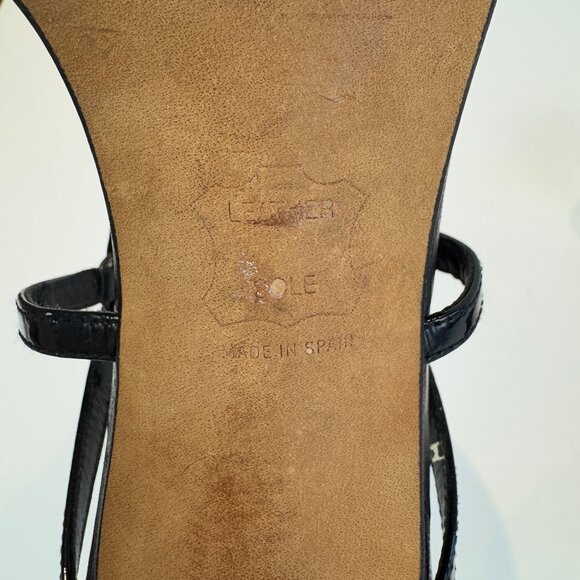 Stuart Weitzman Black Sandals - Picture 8 of 16